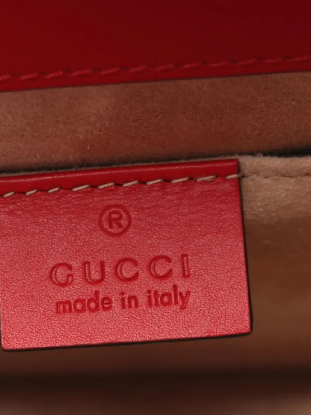 Pre-owned Gucci 2010s Sylvie Handbag In Red
