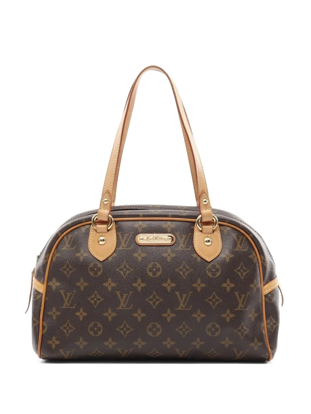 Louis Vuitton Pre-Owned 2008 モントルグイユ PM ショルダーバッグ - ブラウン Louis Vuitton Pre-Owned 2008 モントルグイユ PM ショルダーバッグ - ブラウン