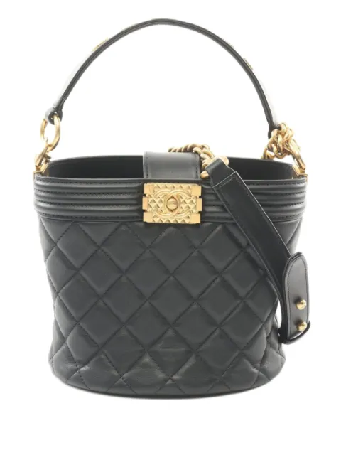 CHANEL Pre-Owned 2020-2021 Boy Chanel bucket bag