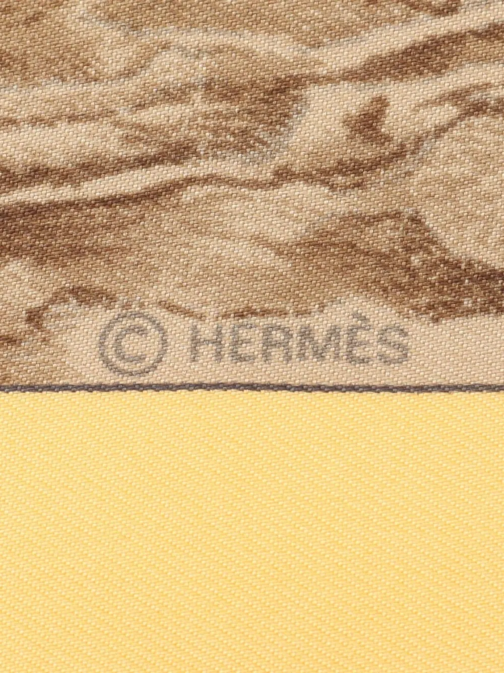 Hermès Pre-Owned 2010s Casse Noisette silk scarf | Pre-Owned | Image 2