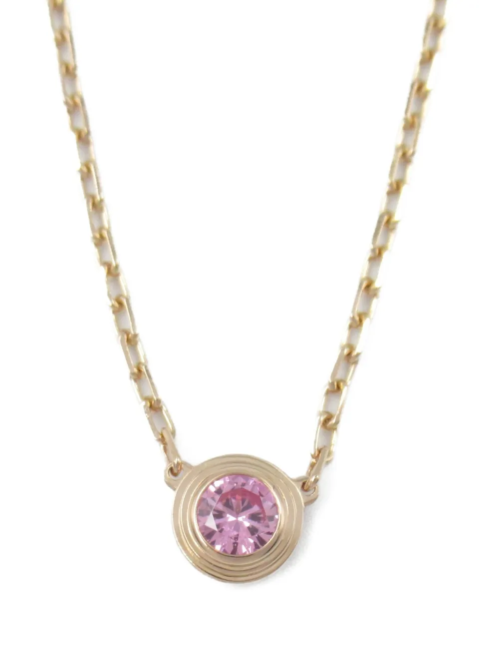 Cartier 2010s d'Amour サファイア ネックレス 18Kローズゴールド - ピンク Cartier 2010s d'Amour サファイア ネックレス 18Kローズゴールド - ピンク