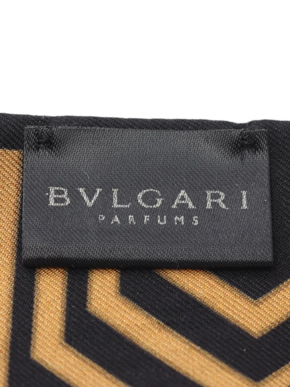 Bvlgari Pre-Owned mascada de listón de seda 2010 | Image 2