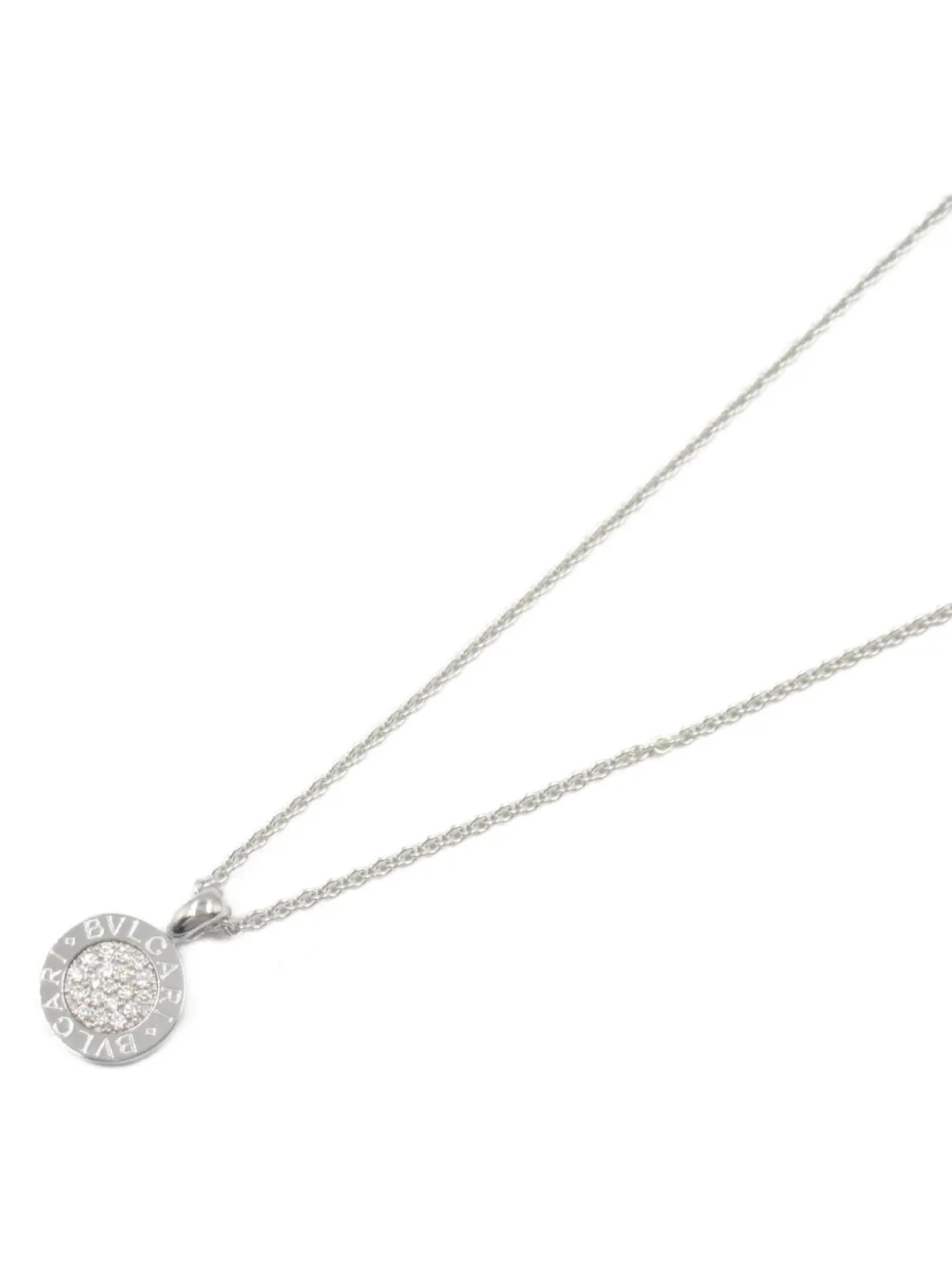 Bvlgari Pre-Owned 2010s 18K white gold Bulgari diamond necklace | Image 2