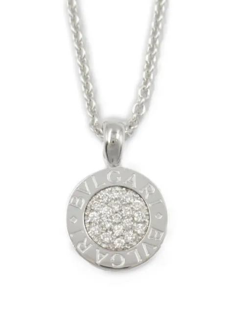 Bvlgari Pre-Owned collar Bulgari en oro blanco de 18kt con diamante 2010