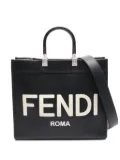 Fendi Pre-Owned 2010s medium Sunshine tote bag - Black