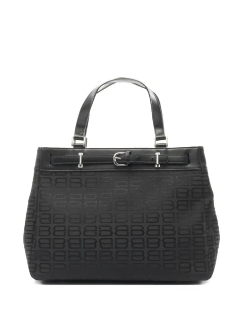 Balenciaga Pre-Owned 2010s BB-pattern handbag 