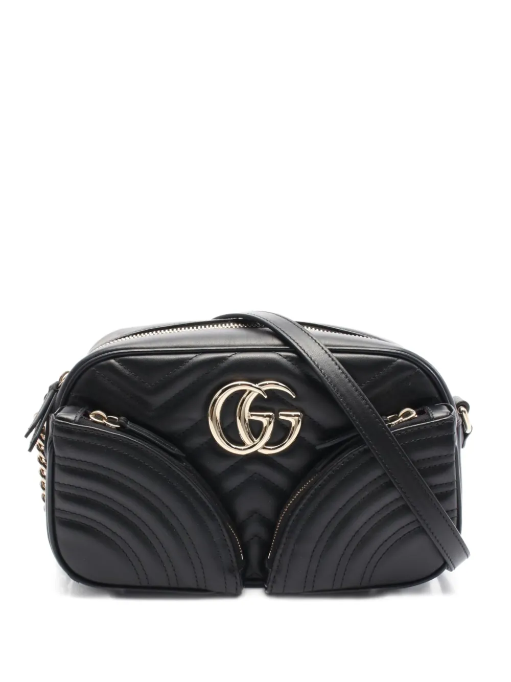 Gucci Pre-Owned 2010s small Marmont shoulder bag | Black | Image 1