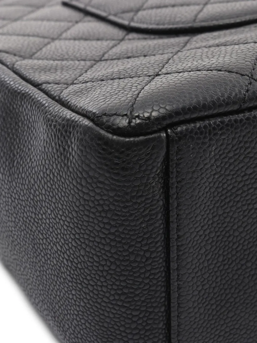 Pre-owned Chanel 2012-2013 Matelassé Tote Bag In Black