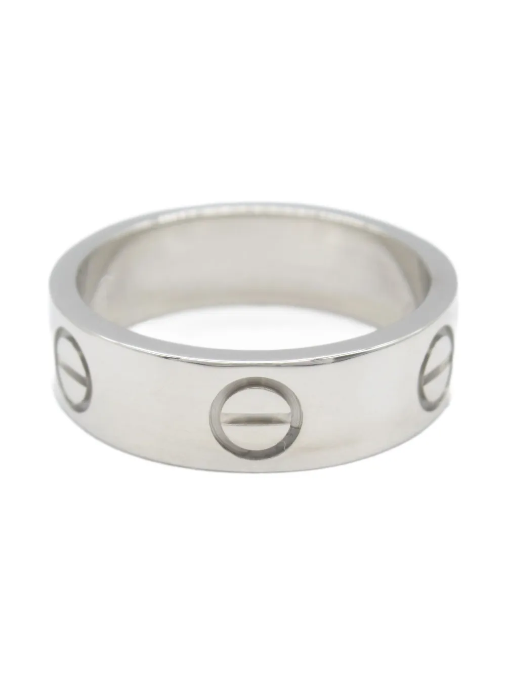 Cartier 2010s 18K white gold Love ring | Silver | Image 1