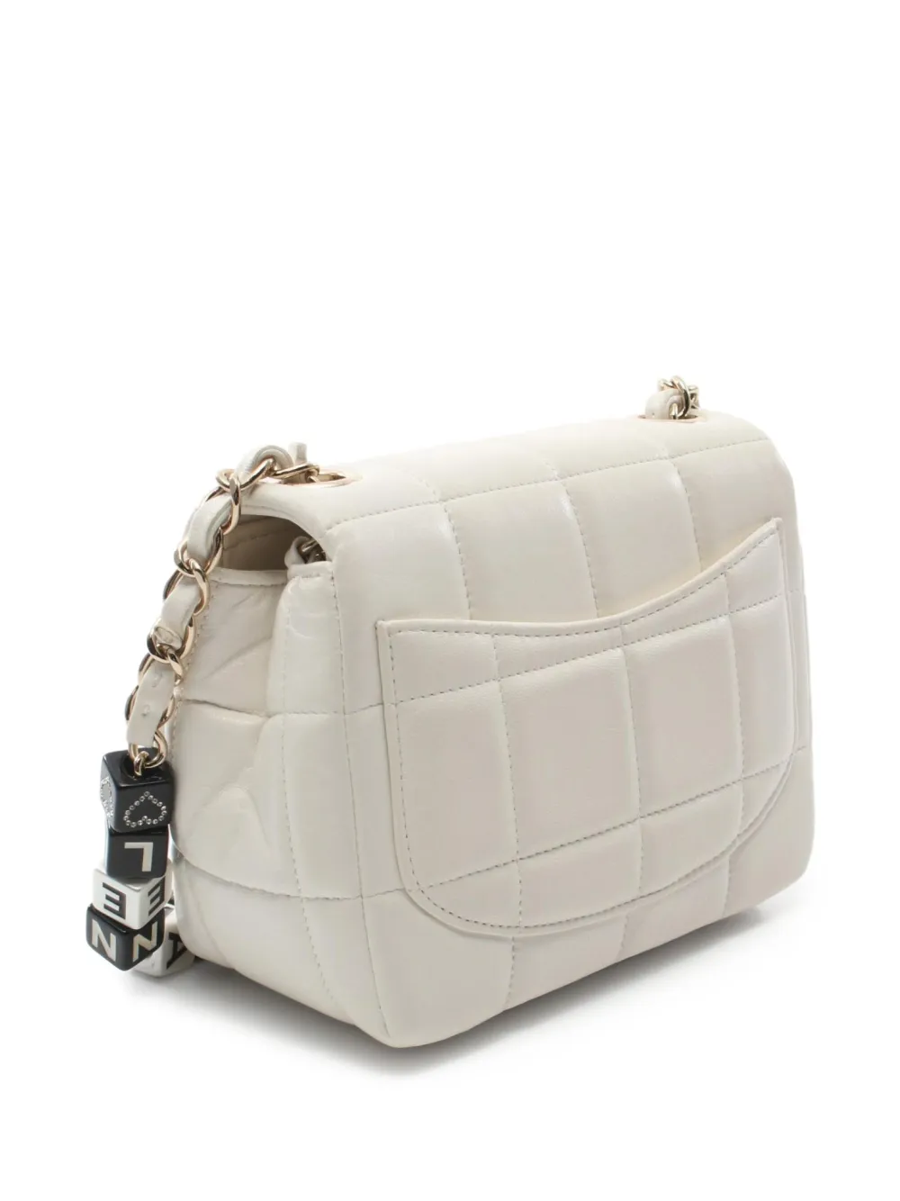 CHANEL Pre-Owned 2021 mini Chocolate Bar Flap shoulder bag | Pre-Owned | Image 2