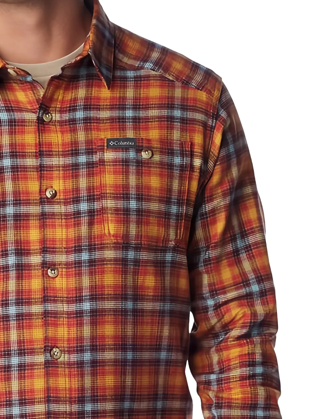 Columbia plaid long-sleeve shirt | Image 2
