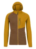 KARPOS Camoscio hooded two-tone sweatshirt - Yellow
