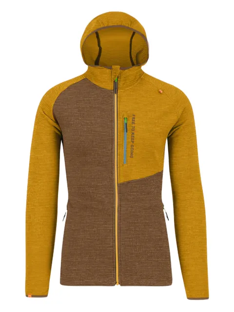 KARPOS Camoscio hooded two-tone sweatshirt