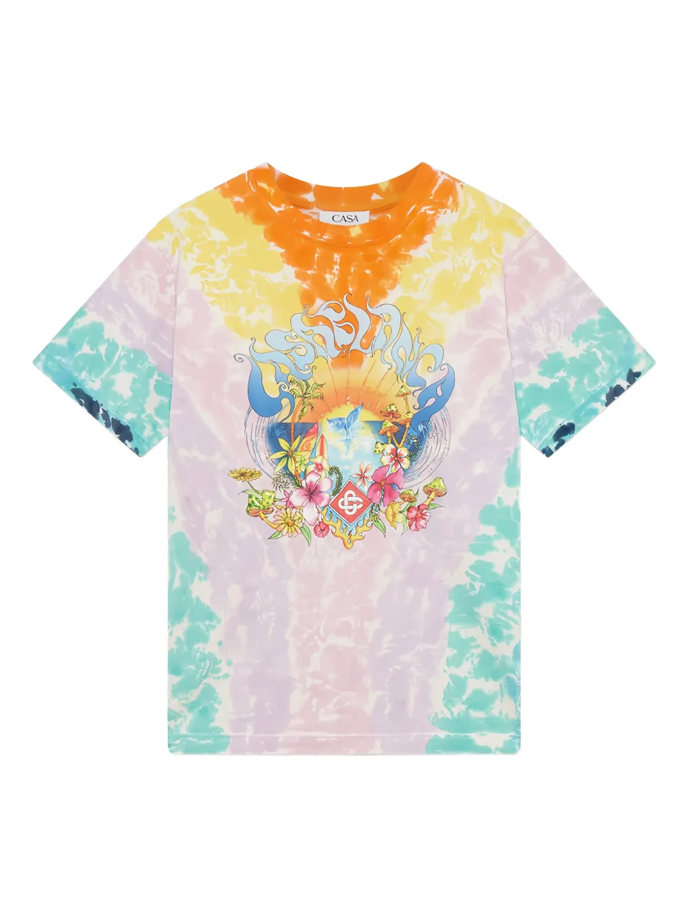 Casablanca organic cotton t-shirt Roze
