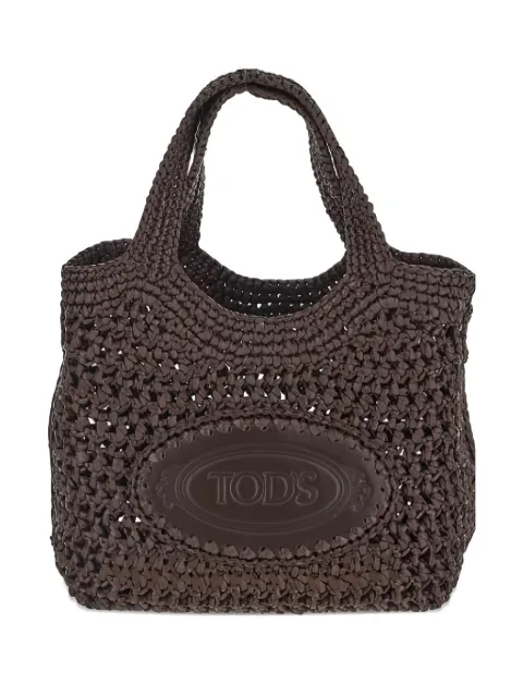 Tod's logo-patch tote bag