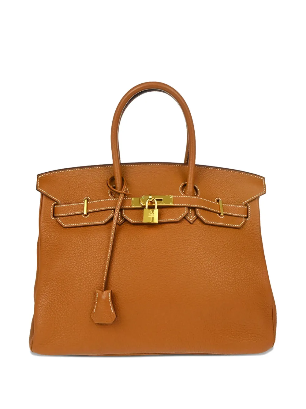 Hermès Pre-Owned 2009 Birkin 35 handbag - ゴールドトーン Hermès Pre-Owned 2009 Birkin 35 handbag - ゴールドトーン