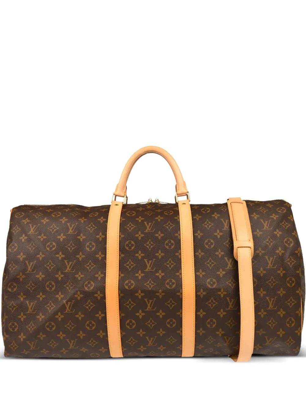 Pre-owned Louis Vuitton 2009 Keepall Bandouliere 60 Duffle Bag