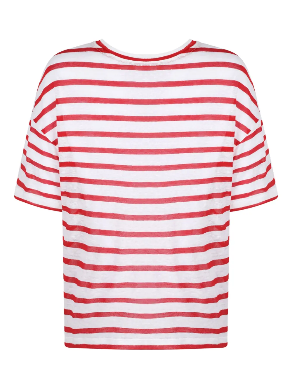 Merci Gestreept T-shirt Wit