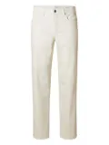 Selected Femme straight-leg jeans - White