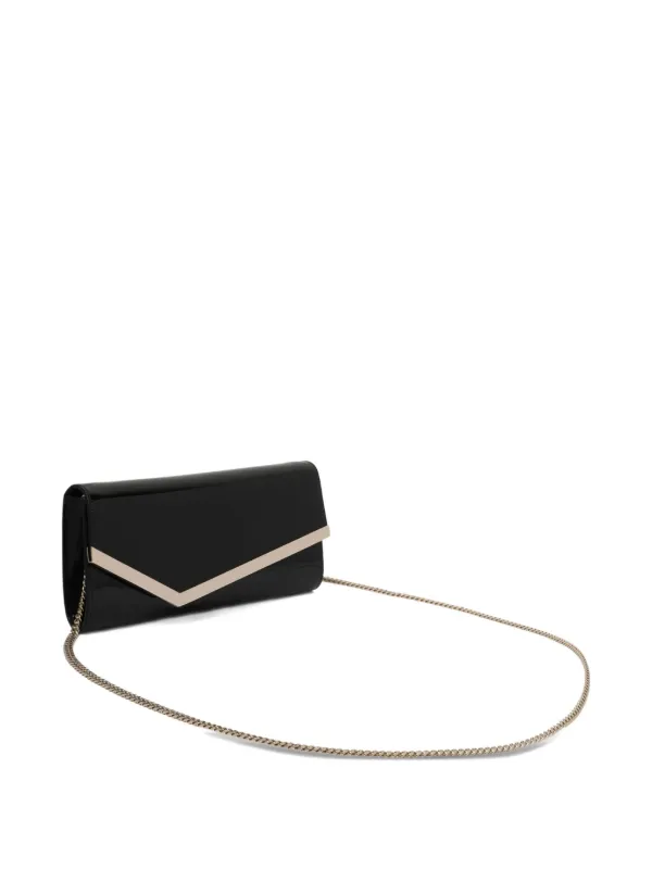 Jimmy Choo Emmie クラッチバッグ Jimmy Choo Emmie クラッチバッグ | ブラック | FARFETCH JP