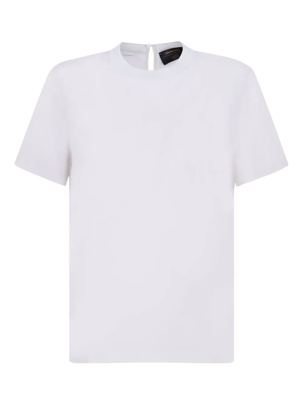 Gran Sasso playera con cuello de canalé | blanco | Image 1