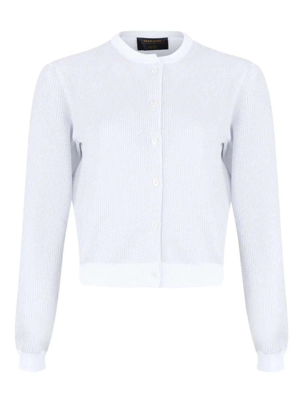 ribbed cardigan