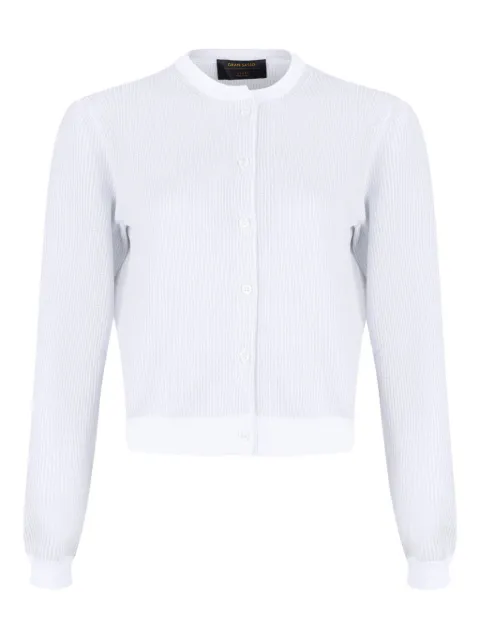 Gran Sasso ribbed cardigan