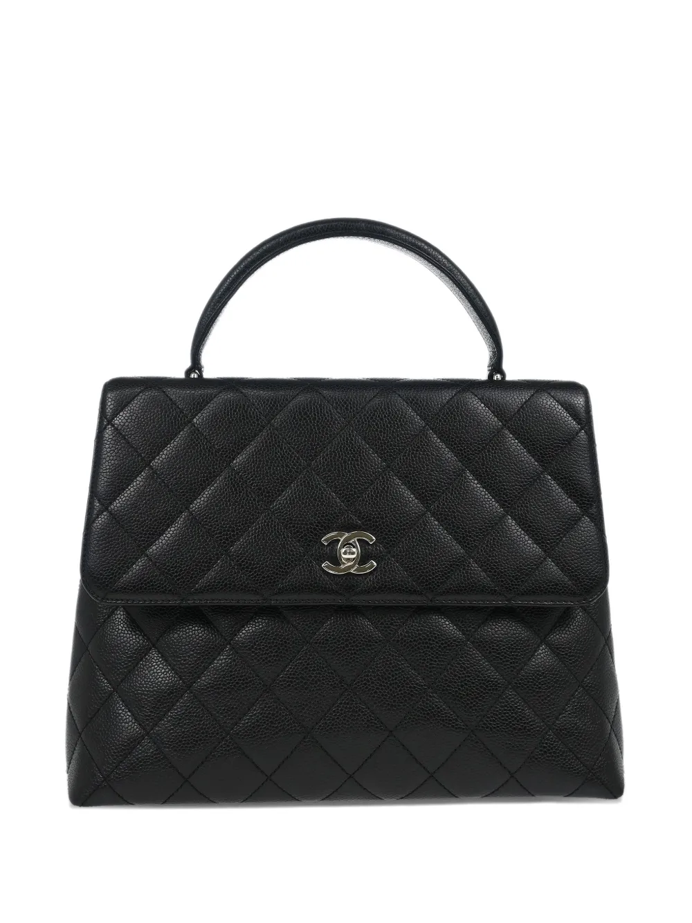 CHANEL Pre-Owned 2000 ケリー ハンドバッグ - ブラック CHANEL Pre-Owned 2000 ケリー ハンドバッグ - ブラック
