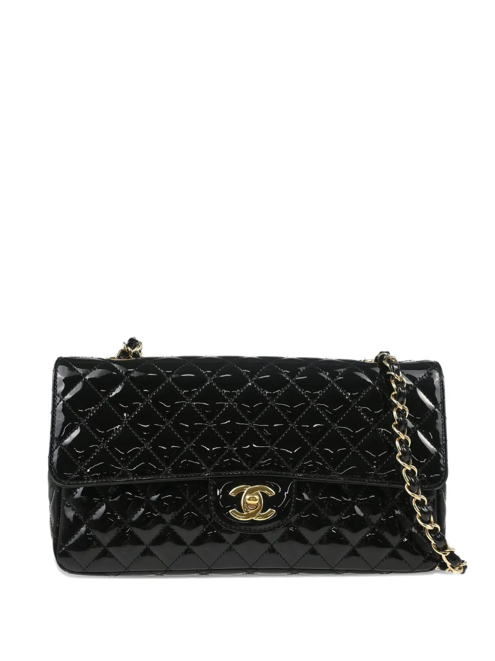 CHANEL Pre-Owned 2009 Ginza 5th Anniversary ショルダーバッグ - ブラック CHANEL Pre-Owned 2009 Ginza 5th Anniversary ショルダーバッグ - ブラック