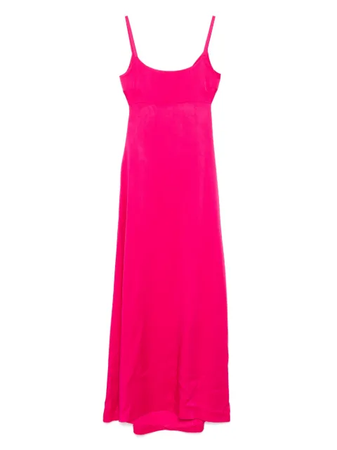 Max Mara Maxikleid mit Schnürung