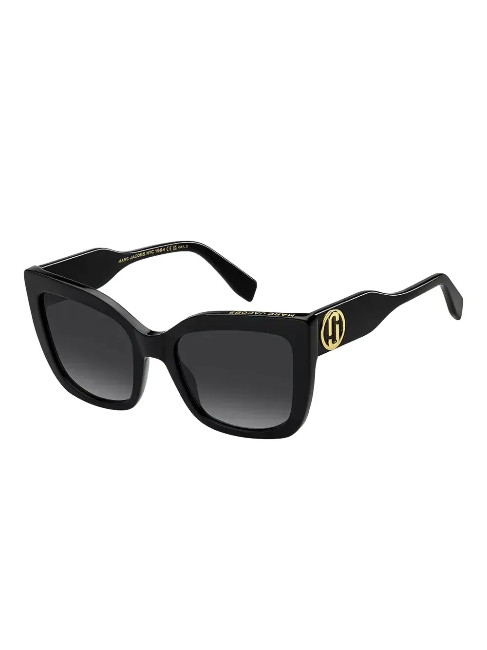 Marc Jacobs Eyewear Zonnebril met cat-eye montuur Zwart