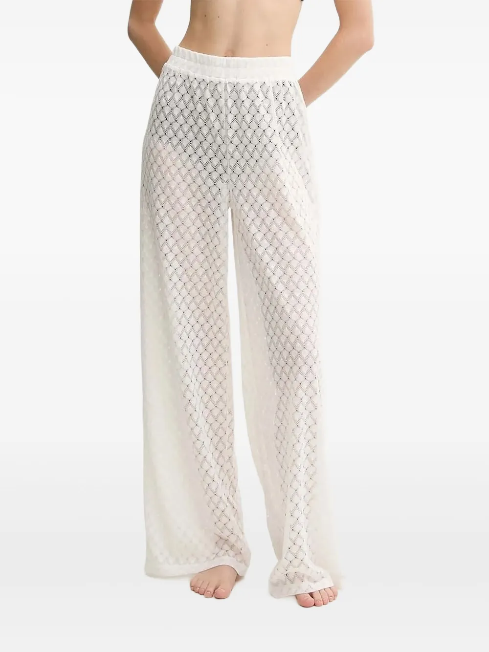 Melissa Odabash ADI crochet-pattern  trousers | Image 1