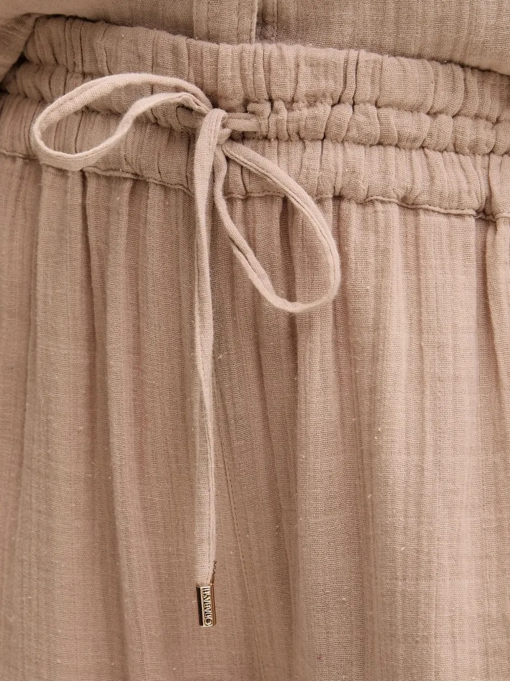 Melissa Odabash Krissy Drawstring Trousers In Pink