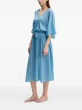 Melissa Odabash scoop-neck beach dress - Blue