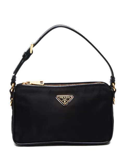 Prada Pre-Owned 2000-2020 mini triangle-logo tote bag