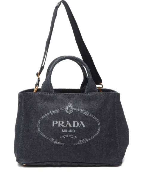 Prada Pre-Owned 2011-2020 Canapa two-way handbag 