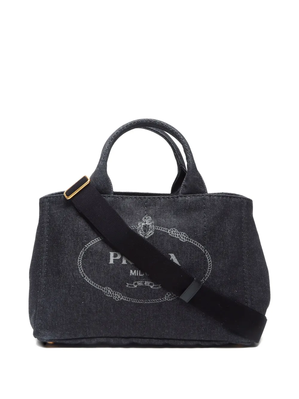 Pre-owned Prada 2011-2020 Canapa Two-way Handbag