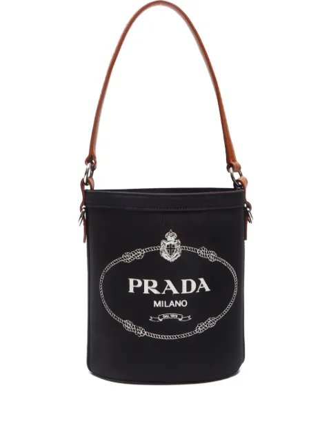 Prada Pre-Owned 2020s Canapa bucket bag