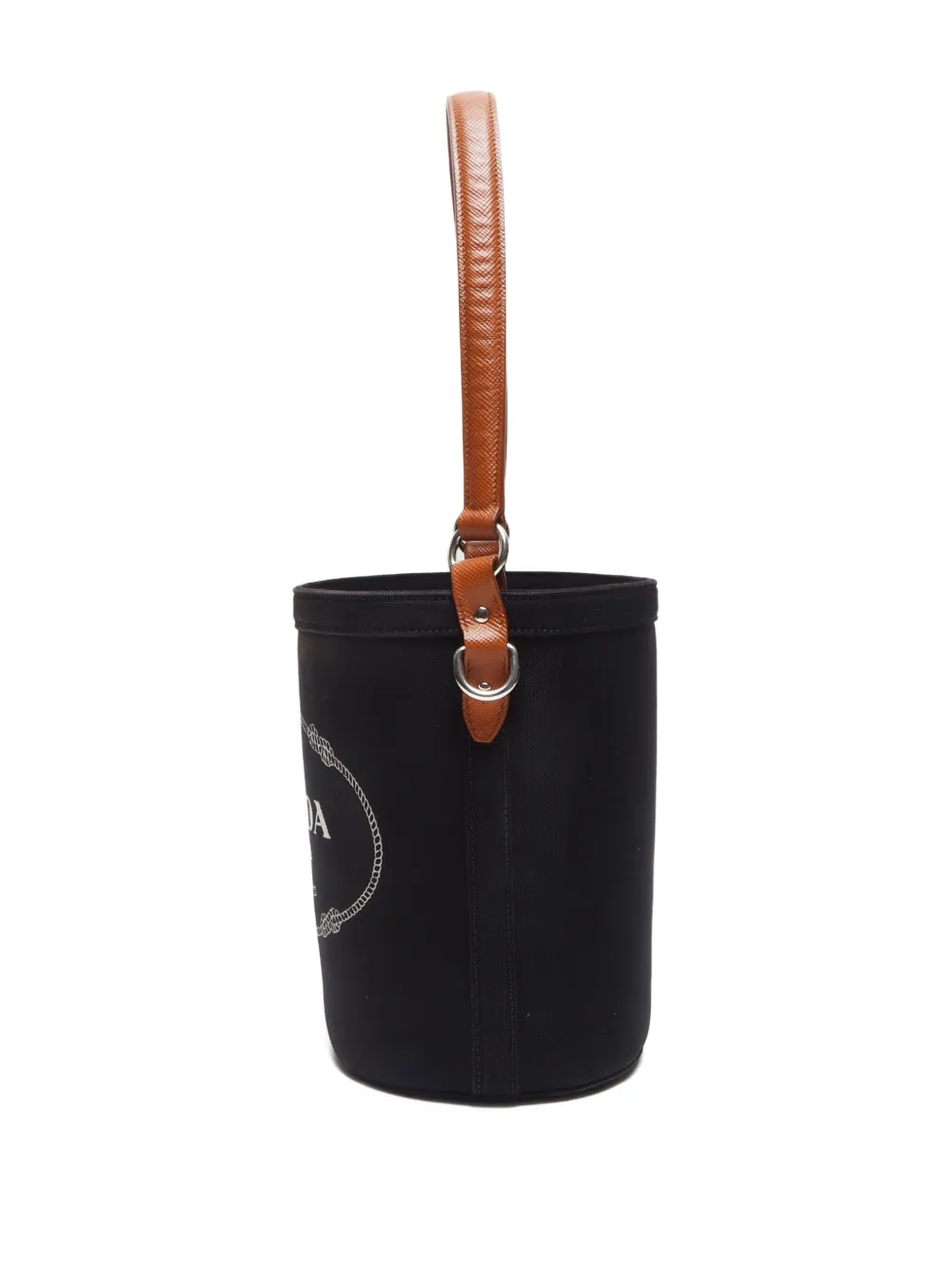 Pre-owned Prada 2020s Canapa Bucket Bag