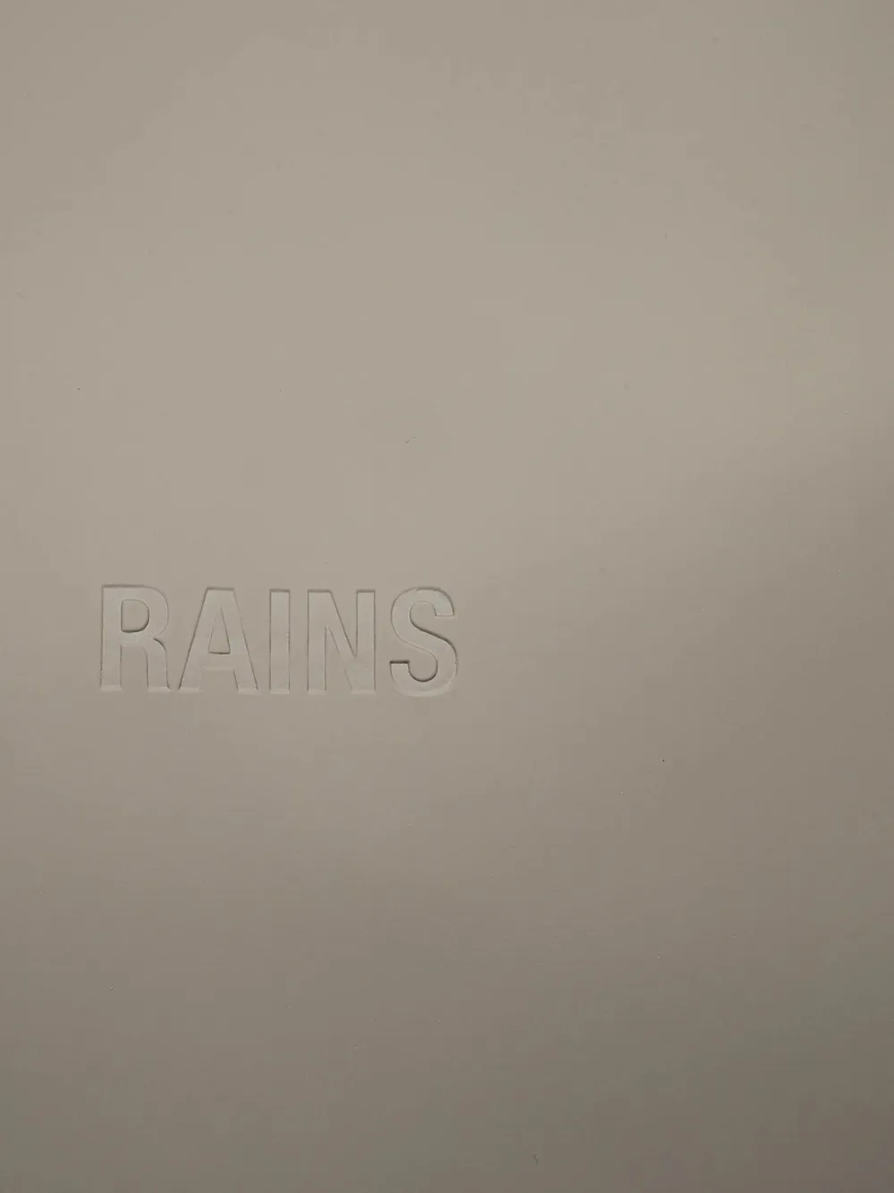 Rains Reistas met logo-reliëf Groen
