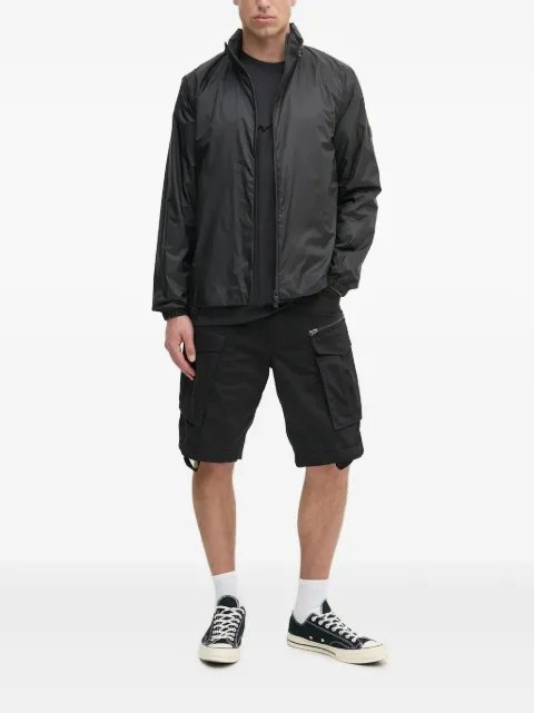 Rains Leichte Stehkragen-Jacke mit Reißverschluss