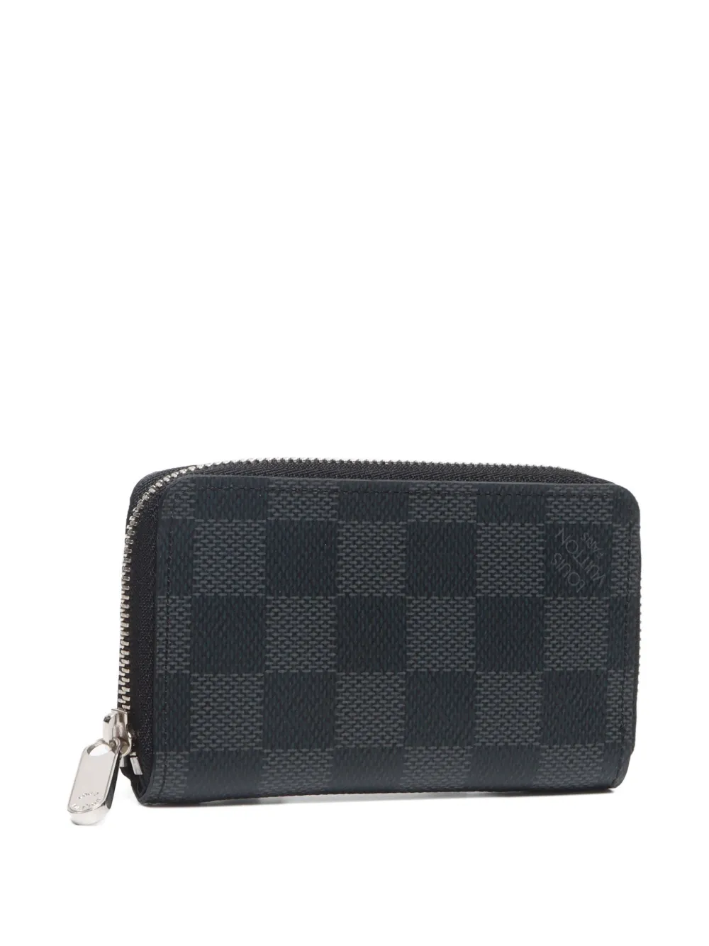 Pre-owned Louis Vuitton 2019 Damier Graphite Wallet In Black