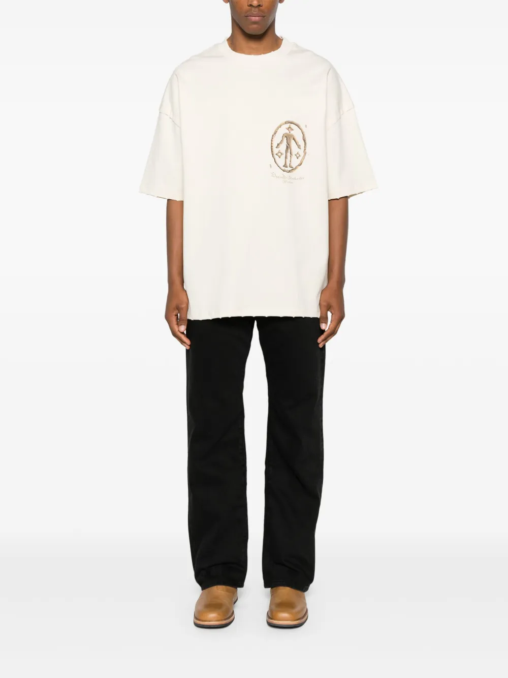 Jeanerica logo-patch jeans - BLACK 2 WEEKS