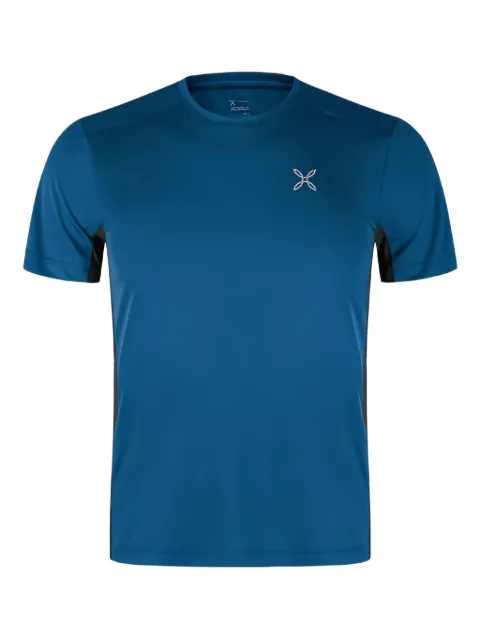 Monture panelled short-sleeved T-shirt