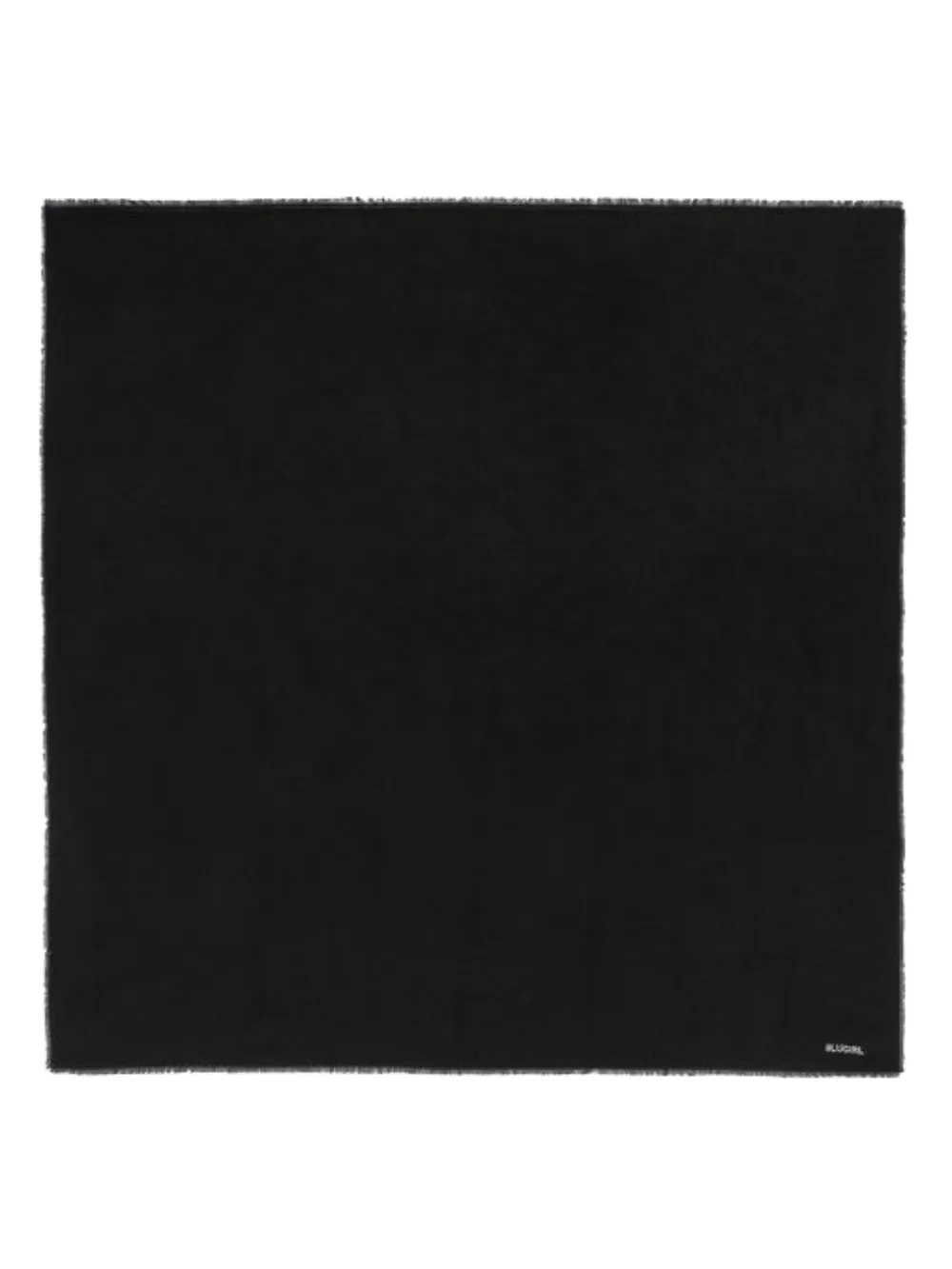 Blugirl frayed-edge scarf | Black | Image 1