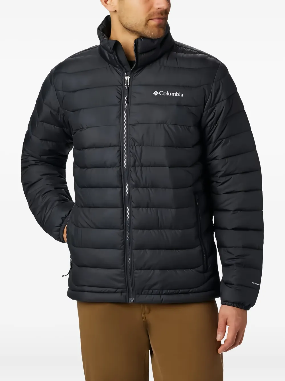 Columbia quilted padded jacket - ブラック Columbia quilted padded jacket - ブラック