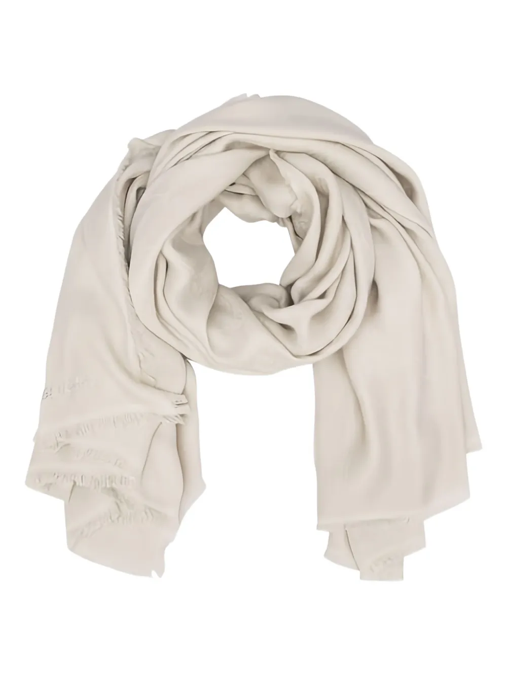 fringed scarf