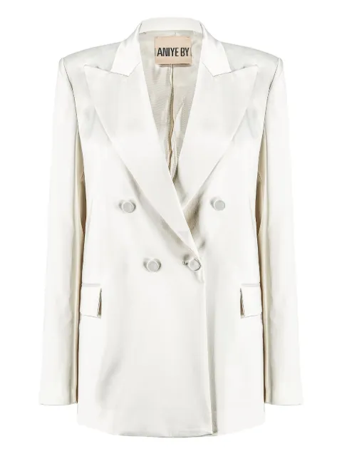 Aniye By peak-lapel double-breasted blazer