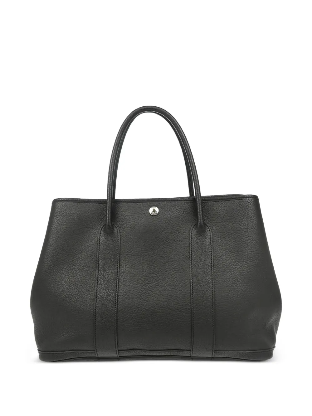 Hermès Pre-Owned 2009 ガーデンパーティー 36 ハンドバッグ - ブラック Hermès Pre-Owned 2009 ガーデンパーティー 36 ハンドバッグ - ブラック