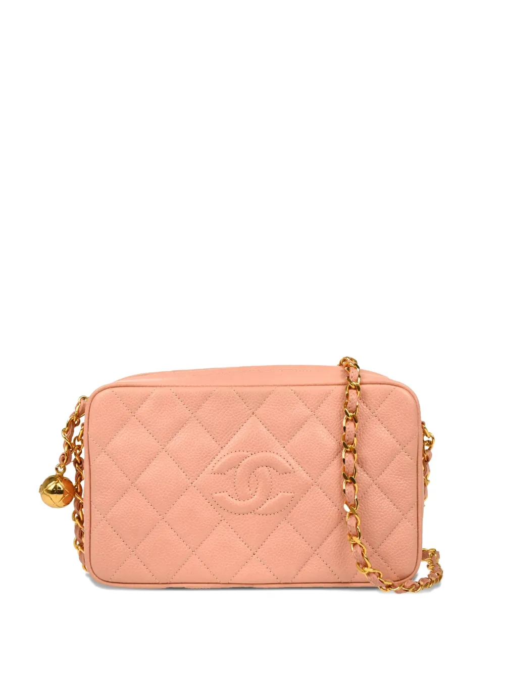 CHANEL Pre-Owned 1995 マトラッセ カメラバッグ - ピンク CHANEL Pre-Owned 1995 マトラッセ カメラバッグ - ピンク